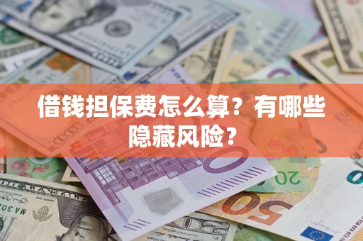 武汉借钱担保费怎么算？有哪些隐藏风险？