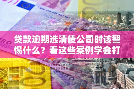 武汉贷款逾期选清债公司时该警惕什么？看这些案例学会打翻身仗