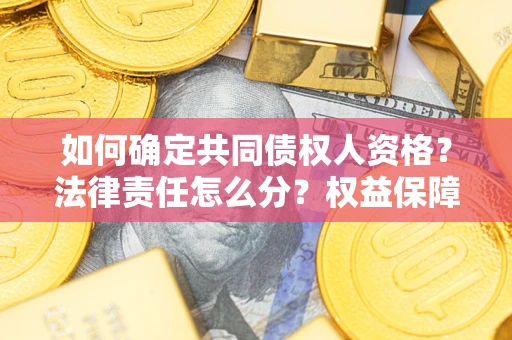 武汉如何确定共同债权人资格？法律责任怎么分？权益保障技巧揭秘！
