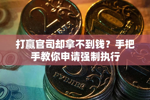 武汉打赢官司却拿不到钱？手把手教你申请强制执行