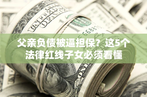 武汉父亲负债被逼担保？这5个法律红线子女必须看懂