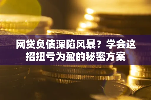 武汉网贷负债深陷风暴？学会这招扭亏为盈的秘密方案