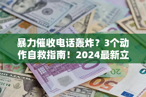 武汉暴力催收电话轰炸？3个动作自救指南！2024最新立案标准全解析